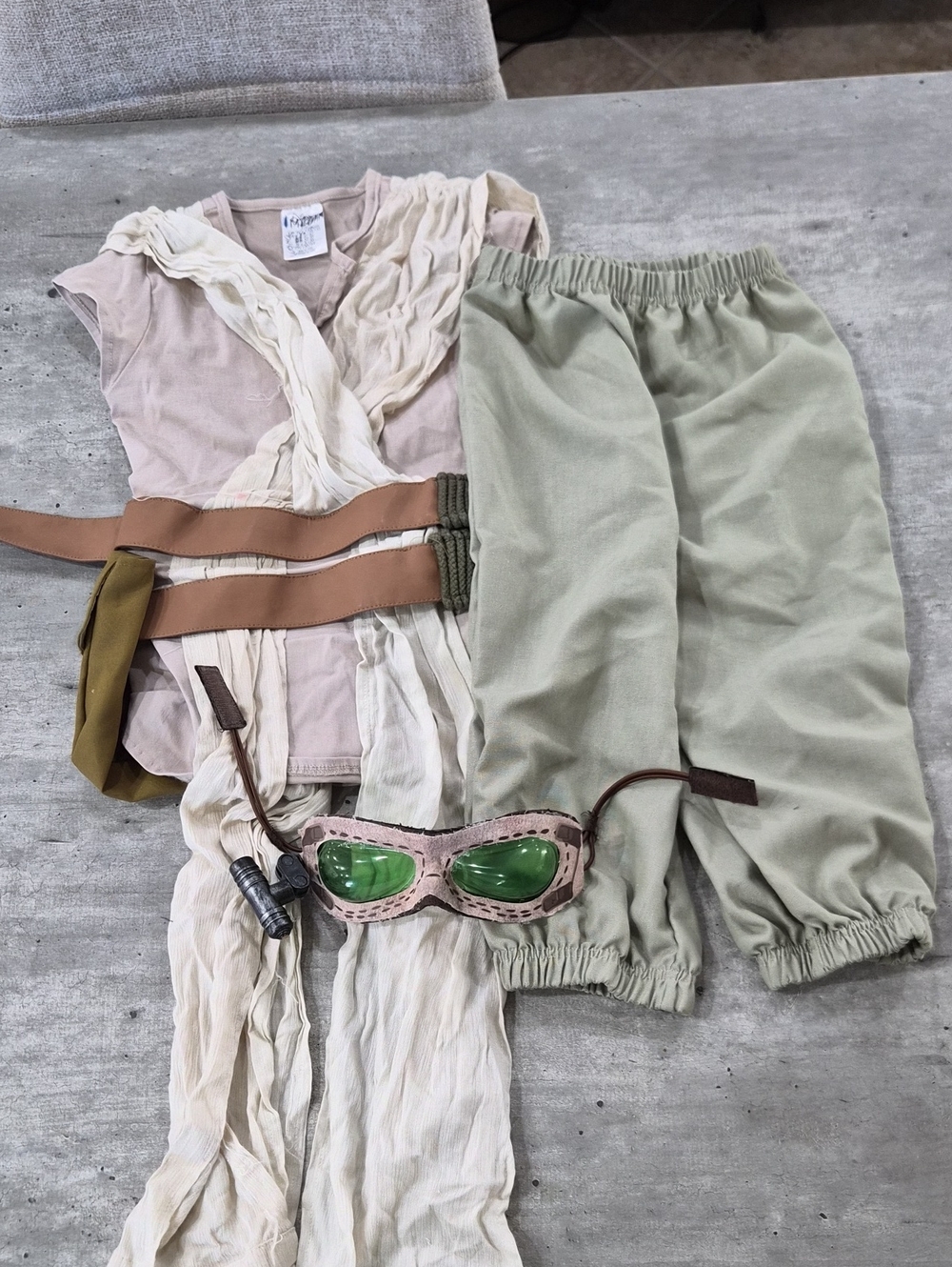 Star Wars Kids Rey Costume Gitls 7/8yr
